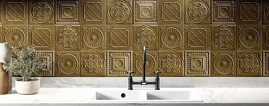 Декор Mainzu Relief Silver 20x20