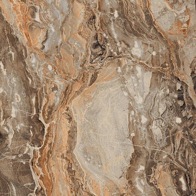 Керамогранит PrimaVera GR104 Richter Brown High glossy 600x600