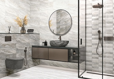Плитка Alma Ceramica TWA3060ADT17 Adriatic матовая рельеф 300x600x7.5