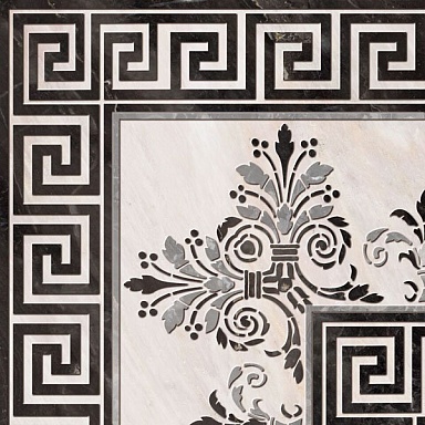 Декор Absolut Keramika Esquinera Nero 22x22