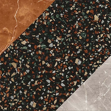 Керамогранит ABK PF60005897 Play Marble Black 20x20