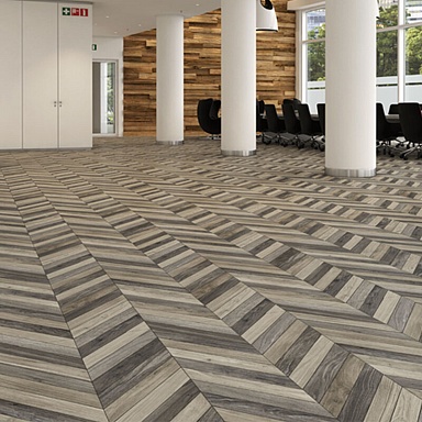 Керамогранит Goldis Tile Alder Gray Rectified 10.5mm 19.7x119.7