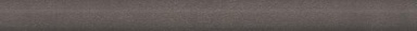 Бордюр Kerama Marazzi SPA065R Чементо коричневый тёмный матовый обрезной 30x2,5