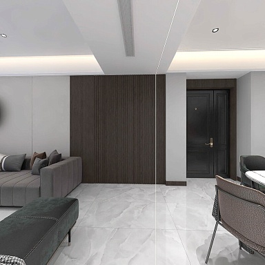 Керамогранит Global Tile GT1206016306PDR Carina Светло-серый 60x120
