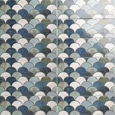 Плитка Mainzu PT03240 Escama blu 10x30