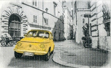 PiezaROSA 341231 Сириус Декор 1 25х40 см