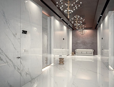 Керамогранит Ava Ceramica 163015 Calacatta Oro Lap Ret 120x280