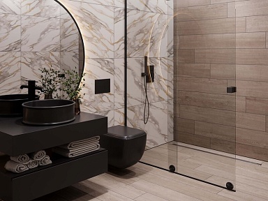 Керамогранит Estima RM01 Miramare White Неполированный Рект. 60x60x9