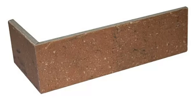 Клинкерная плитка Interbau INT573 Ziegel Угловой элемент 360/115x52x10