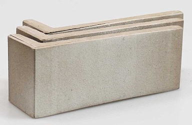 Клинкерная плитка Terramatic Plato Grey угловая AC 8104 (Y) 185x60x71x14