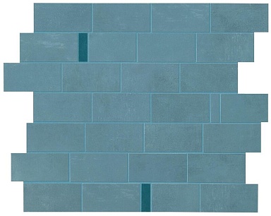 Декор Atlas Concorde Italy 9BMU Boost Pro Powder Blue Minibrick Pro Ocean 29,7x33,3