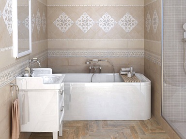 Kerama Marazzi LSA002 Пикарди структура беж бордюр 40*3.4