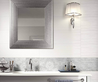 Плинтус Ragno Marazzi DCVC Wallpaper Decoro Alzata Argento 15х25