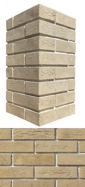 Искусственный камень White Hills 362-15 Терамо брик II угол 10x22,5x6,5