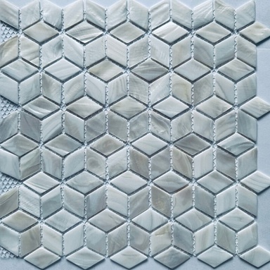Мозаика Pixmosaic PIX770 из натурального перламутра Super White 25*40 292х278х2
