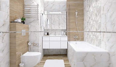 Плитка Laparet Oliver коричневый 20х50