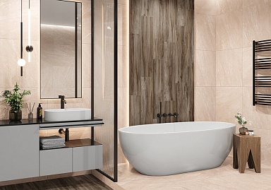 Керамогранит Alma Ceramica GFU04ANG04R Angara матовый 600x600x9,5
