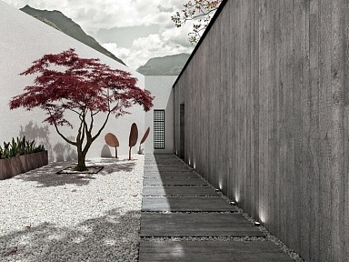 Керамогранит Kerlite Cement Project Cem Color-10 1000x1000