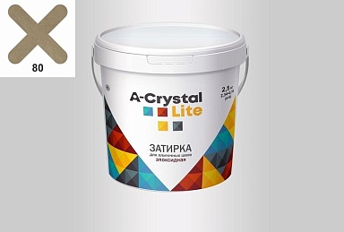 Смеси и затирки A-Crystal Затирка эпоксидная 80 Эпоксидная затирка Lite 1кг