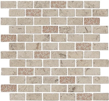 Мозаика Kerama Marazzi MBD014 Про Лаймстоун Антика 2 мозаичный бежевый матовый 32х30