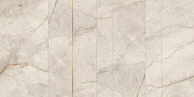 Мозаика Atlas Concorde Italy AYD0 Marvel Diva White Everest Mosaico Grid Velvet 59,5х118,2