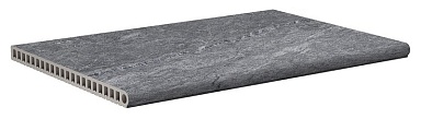 Керамогранит Kerastep Скиммерный борт Marble 446 Ceniza R11 450х750х30