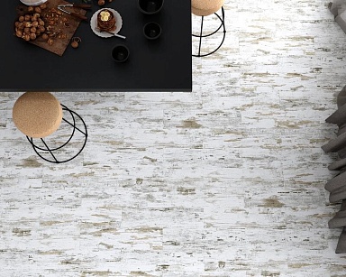 Керамогранит Eurotile Orion GP White 14,7x59,4