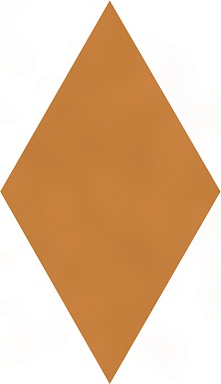 Kerama Marazzi KMD2SRB006BN Декор Риад оранжевый глянцевый 13,5x7,8x0,9