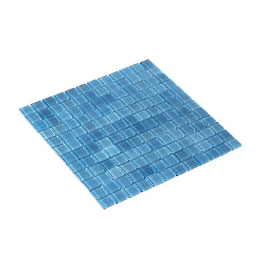 Мозаика Keramissimo HVZ 702 Crystal голубой разнотоновый микс 31,5х31,5