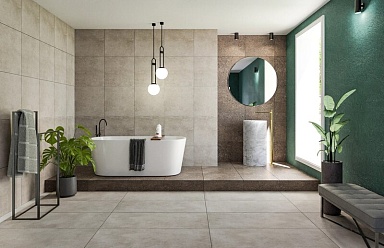 Керамогранит Prime Ceramics Concreto Brown 60x60