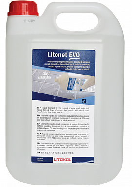 Сопутствующие товары для затирки LITOKOL Средства для очистки и защиты поверхности LITONET EVO 5л