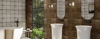 Декор Mainzu Relief Silver 20x20