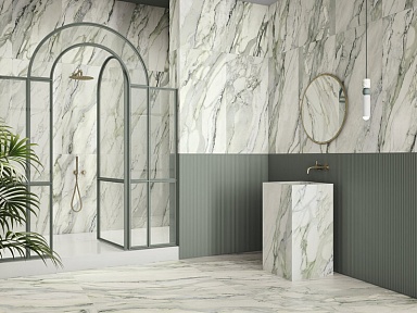 Керамогранит Ape A041142 Arabescato Green Matt Rect 60x120