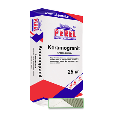 Клей Perel Клеевые смеси Keramogranit 0322 25 кг