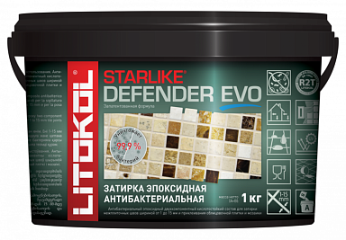 Смеси и затирки LITOKOL Starlike Defender Evo S.208 Sabbia 2 кг