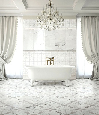 Керамогранит Serenissima Cir 18-006-2 Naturale CANALGRANDE Esagona 24Х27.7