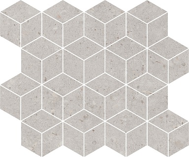 Kerama Marazzi T017/14053 Декор Риккарди мозаичный серый светлый матовый 45x37,5