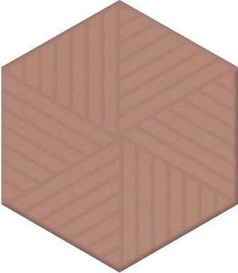 Kerama Marazzi OS/E241/63011 Декор Агуста розовый 6х5,2