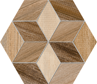 Декор VIVES Hexagono Freret Multicolor 23x26,6