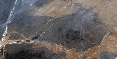 Керамогранит Usak Seramik Frankfurt Black Brown Polished 60x120