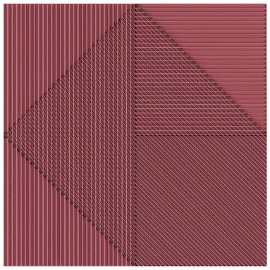 Плитка Harmony 31688 Lins Bordeaux 20x20