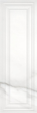 Плитка Meissen GTU052D Gatsby рельеф белый 25х75