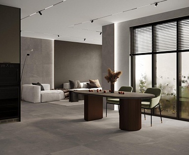 Керамогранит Laparet Splash Grey серый 60х60