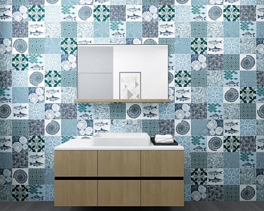 Плитка DeShun Ceramics Art Decor DC208 20x20