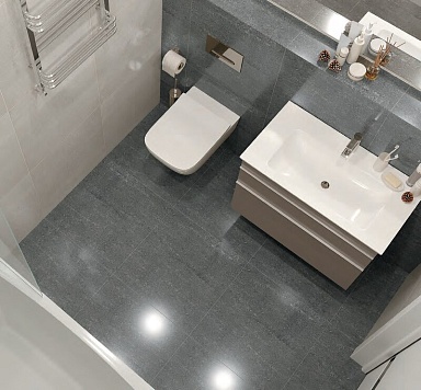 Керамогранит Grasaro G-410/PR Travertino Светло-серый 30x60