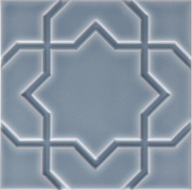 Декор Adex ADNE4150 LISO STAR STORM BLUE 15x15