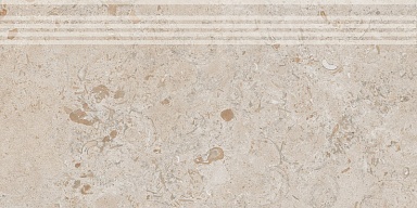 Kerama Marazzi DD205420R/GR Ступень Про Лаймстоун бежевый темный натуральный обрезной 60х30