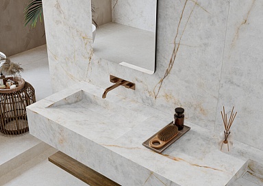 Керамогранит Venux Surface Aurora Crystal Gloss Polished 6mm160x320