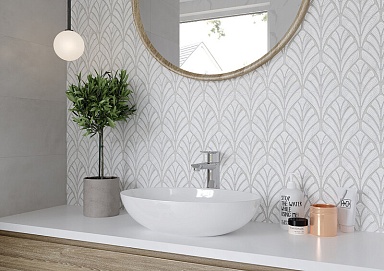 Плитка Gracia Ceramica 010100001152 Лилит серый низ 03 25х40
