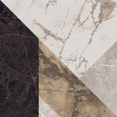 Керамогранит Ariana Ceramica PF60005105 Epoque Abstract Ret 60X60
